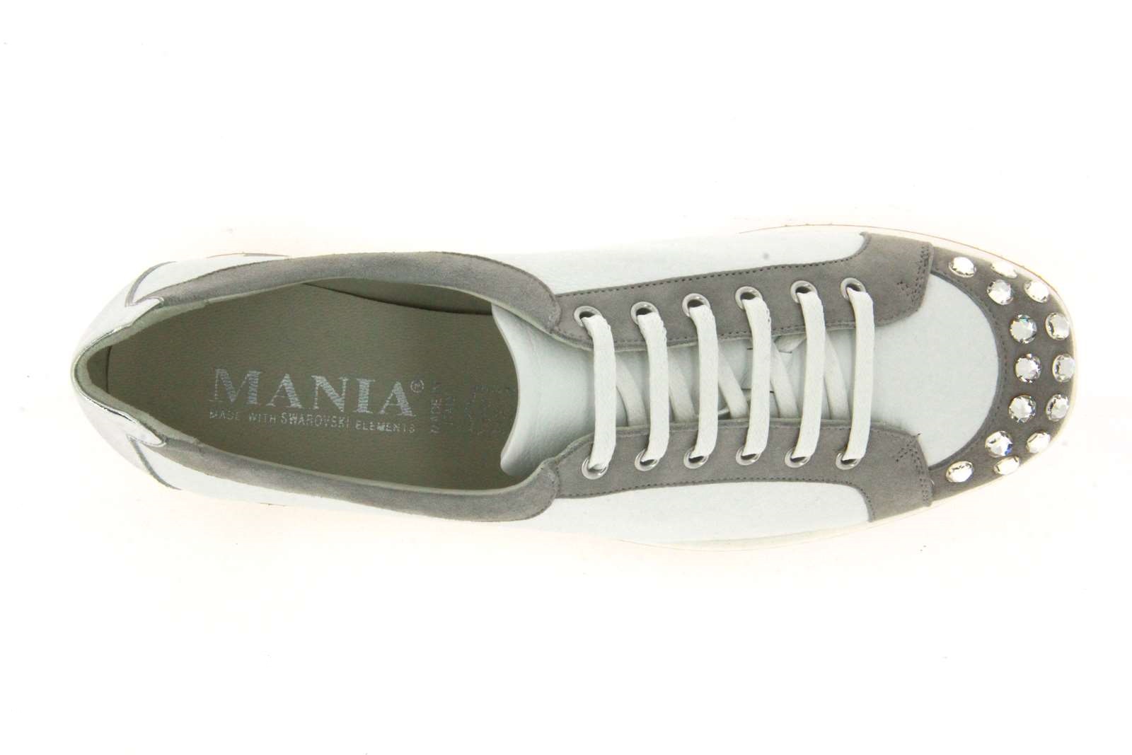 Mania Schnürer CAMOSCIO 249 CI LAS VEGAS BIANCO ARGENTO (41)