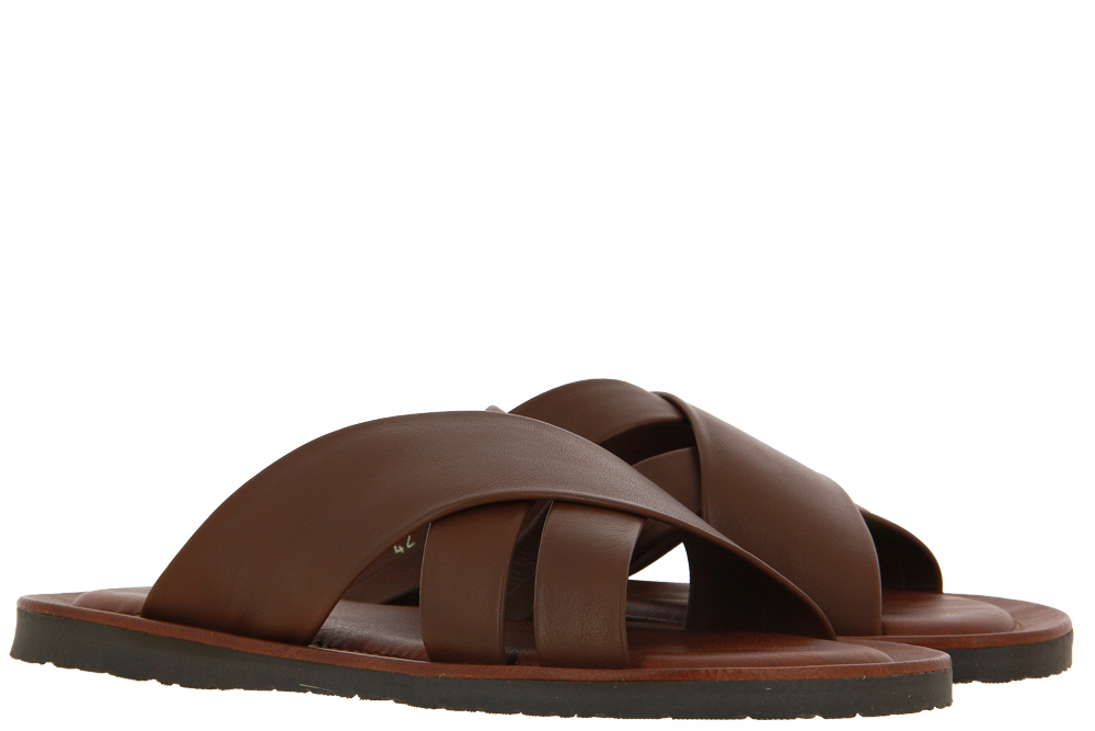 Emozioni Pantolette LEATHER M6717 BOURBON