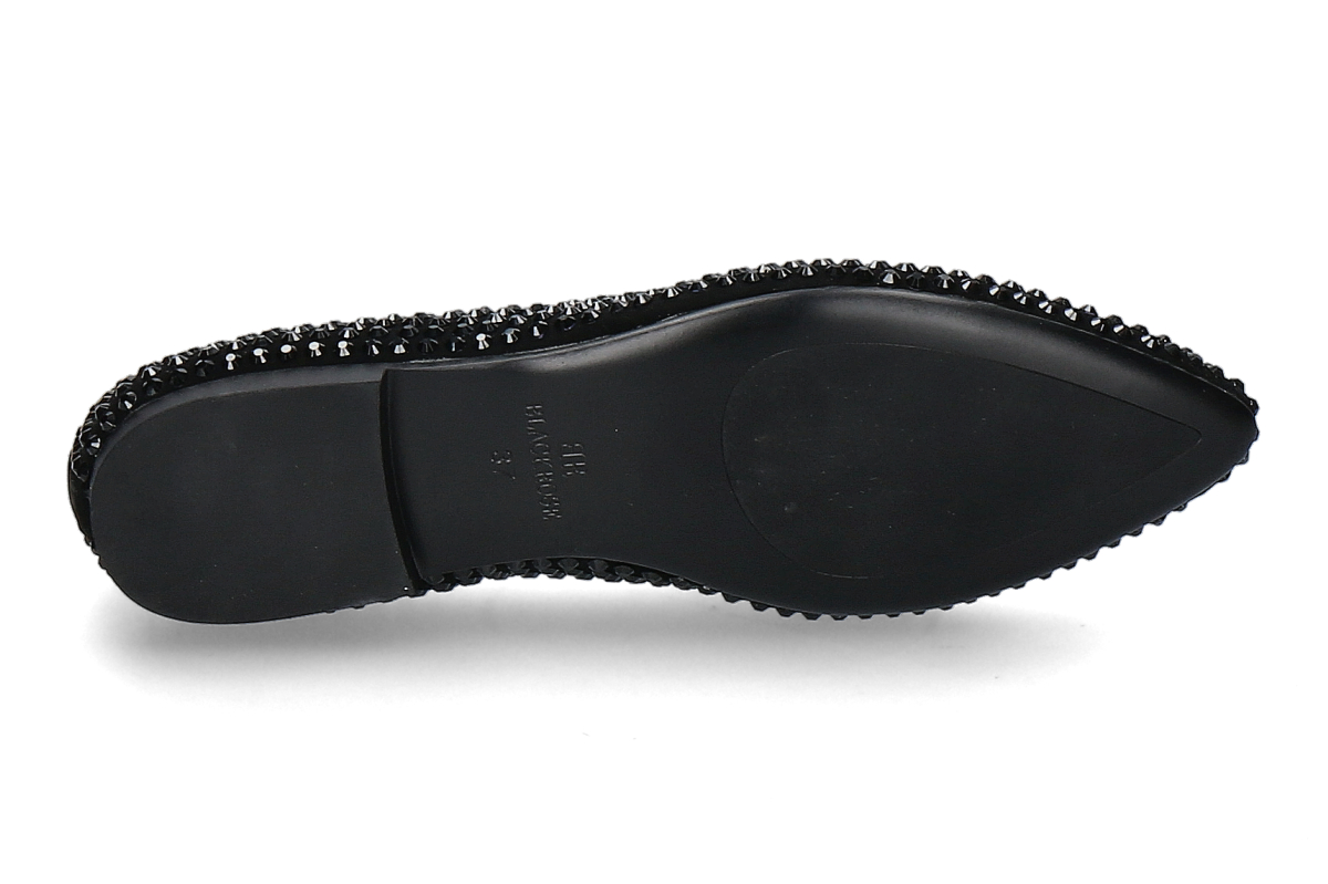 Blackrose Loafer STESY SUEDE STRASS- black_242000372_4