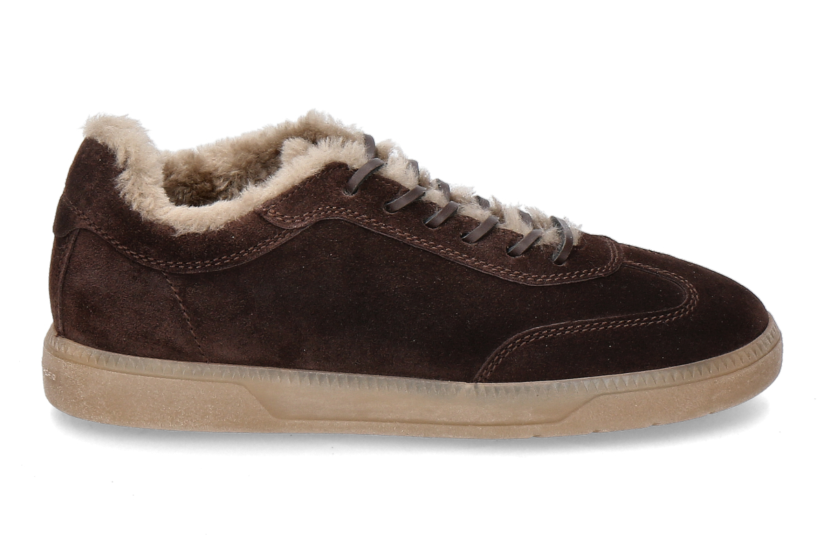Kennel & Schmenger Sneaker POP SUEDE gefüttert- pepe camel/ dunkelbraun