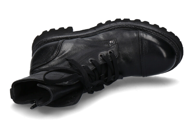 Moma Damen- Biker Boots POLACCO CUSNA NERO (36)