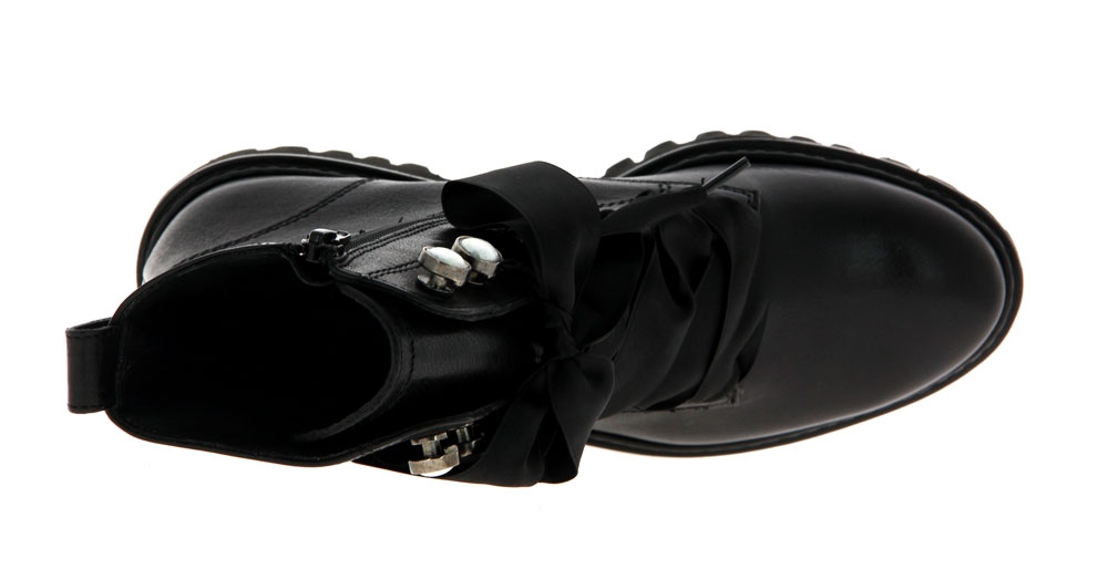 Paul Green Stiefelette WASHED CALF BLACK (40½)