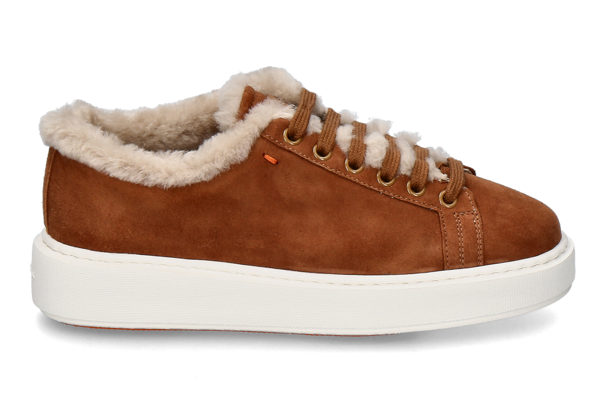 Santoni Damen- Sneaker gefüttert CLEANMOUNT- hellbraun/ light brown