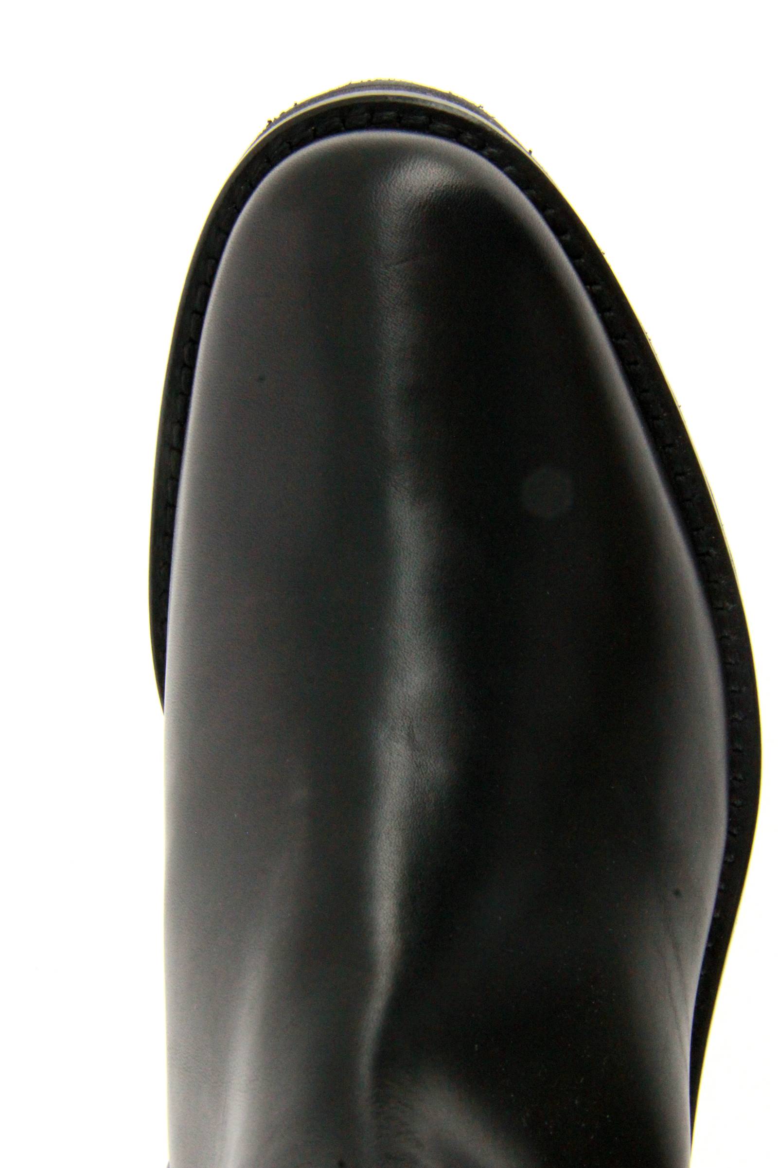 dirndl + bua Reiterstiefel gefüttert VITELLO NERO (39)