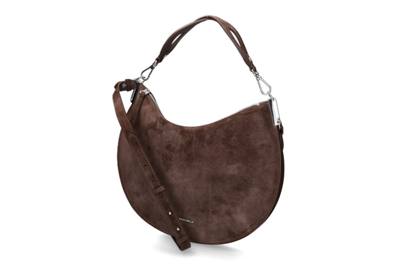 Coccinelle Tasche SUNUP SUEDE LEATHER- fondant brown/dunkelbraun Coccinelle Tasche SUNUP SUEDE LEATHER- fondant brown/dunkelbraun