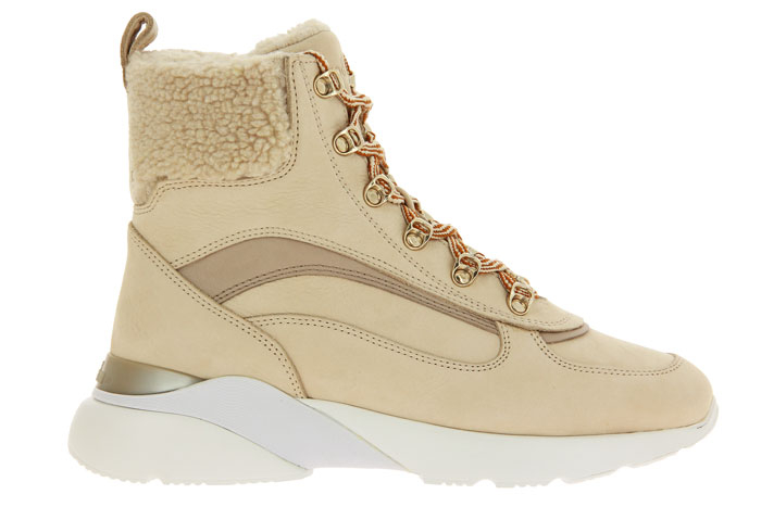Hogan Stiefelette gefüttert ACTIVE ONE TRONCHETTO BEIGE (39)