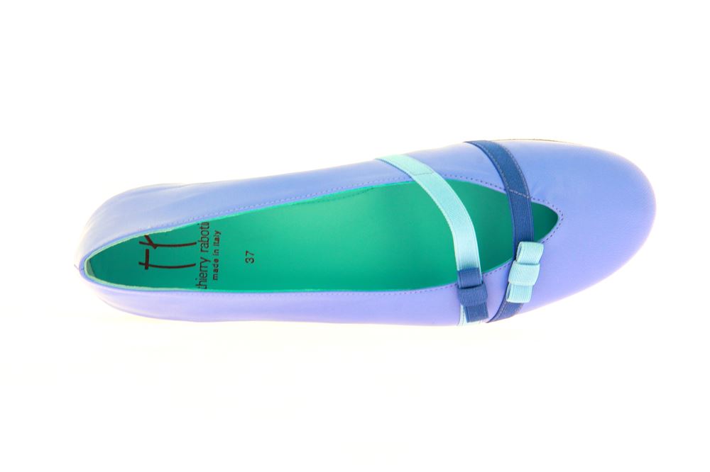 Thierry Rabotin Ballerina GIGLIO NAPPA BLU (37 )