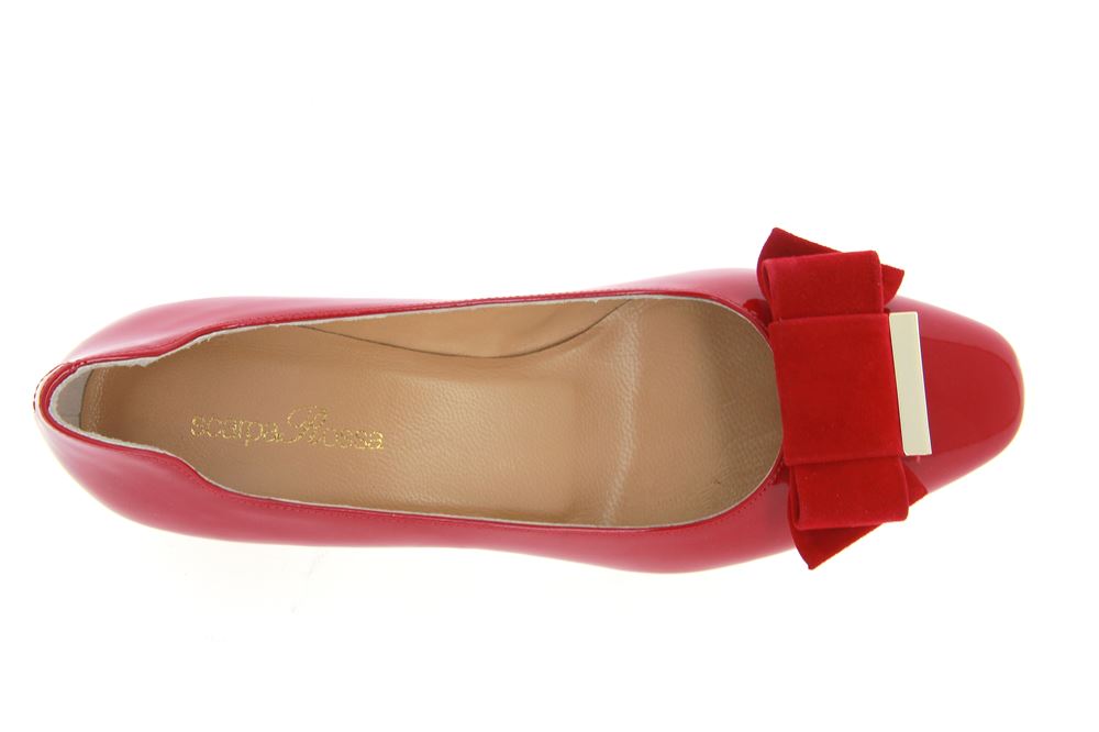 ScarpaRossa Pumps VERNICE ROSSA CAMOSCIO ROSSO (40½)