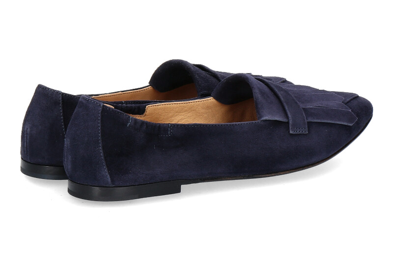 Pomme D'Or Slipper GRACE CAMOSCIO NAVY (39½)