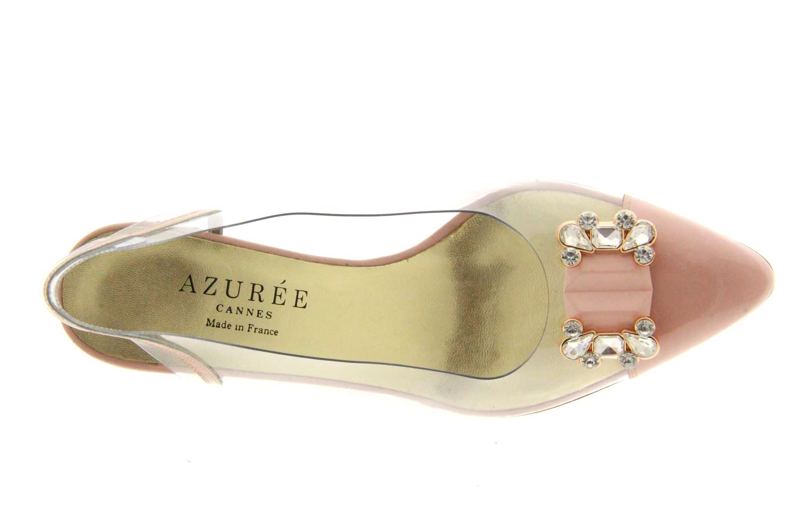 Azuree Cannes Slingpumps LAPERI VERNIS NUDE (38)