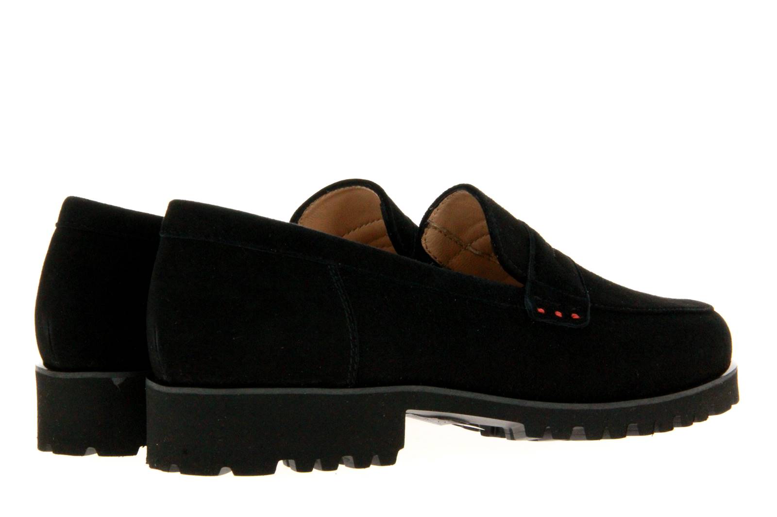 Pas de rouge Slipper MARTA CAMOSCIO NERO (36½)