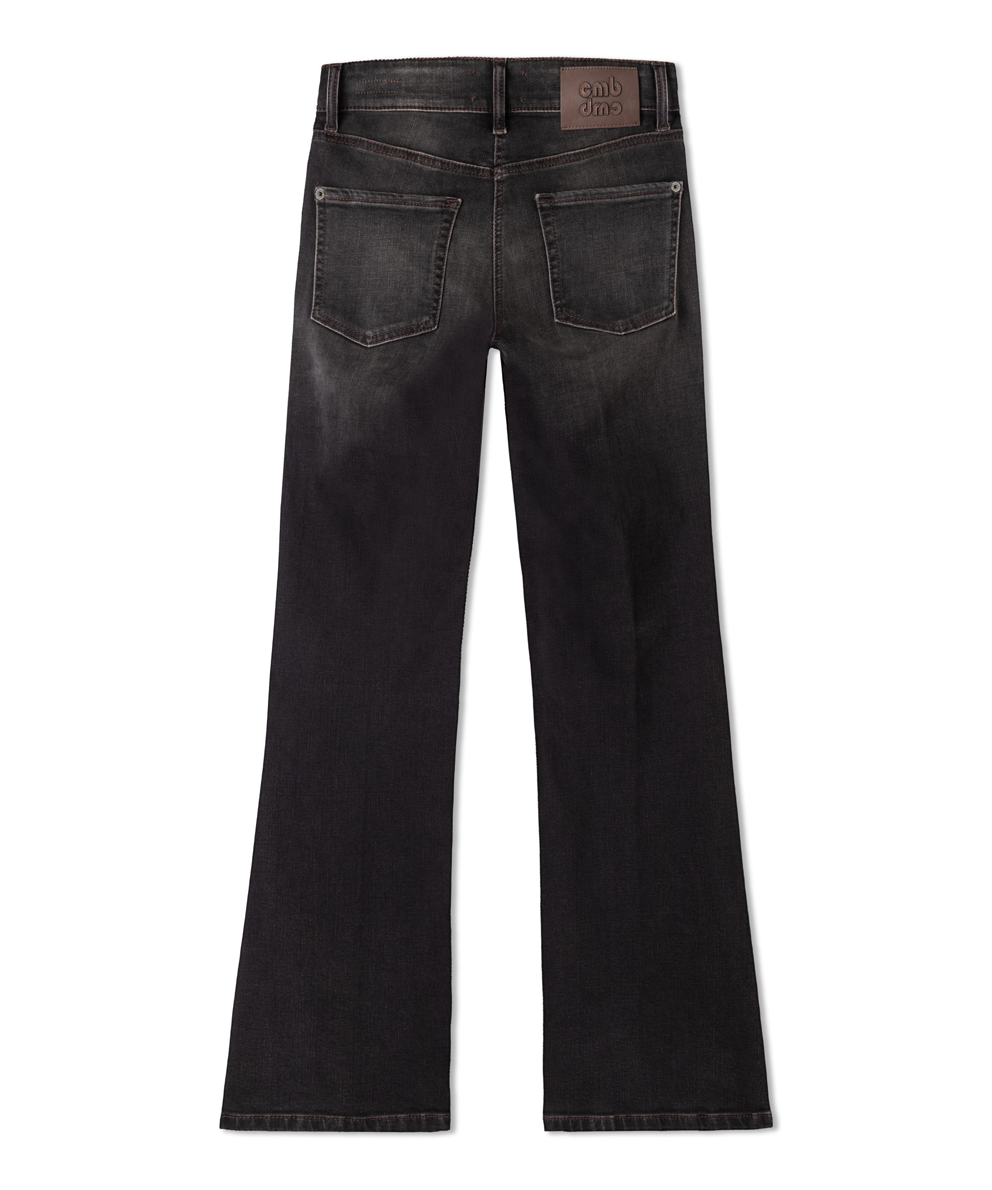 Cambio Jeans PARIS FLARED - schwarz/brown used