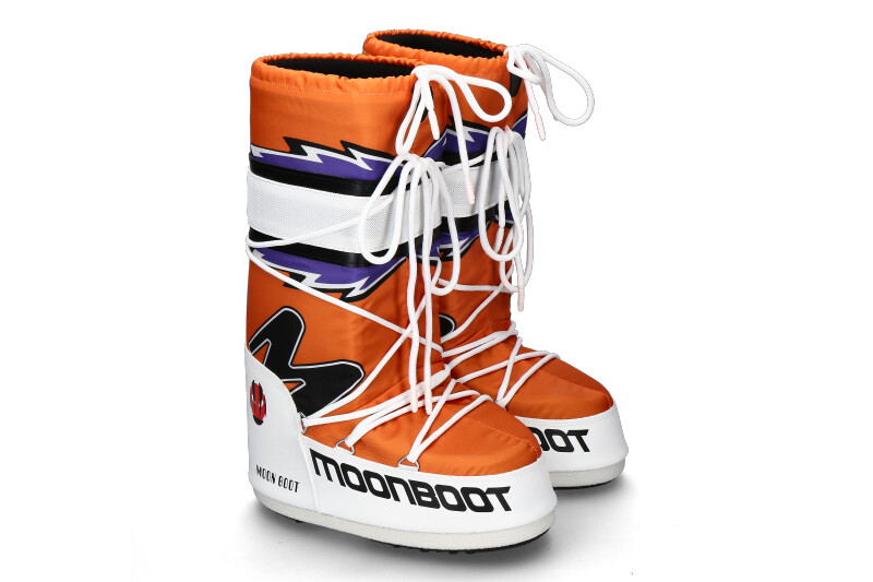 Moon Boot Snowboot RETROBIKER M-PATCH- orange/ white