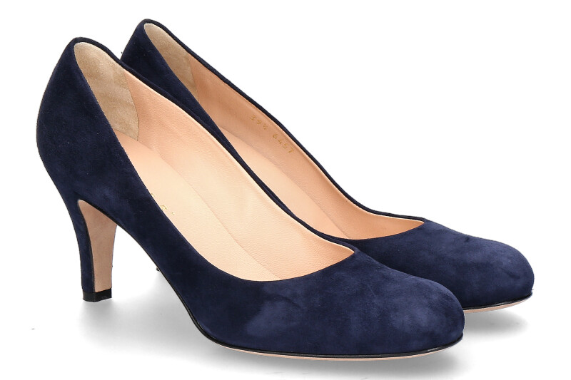 Unützer Pumps CAMOSCIO VELUKID BLU (38½)