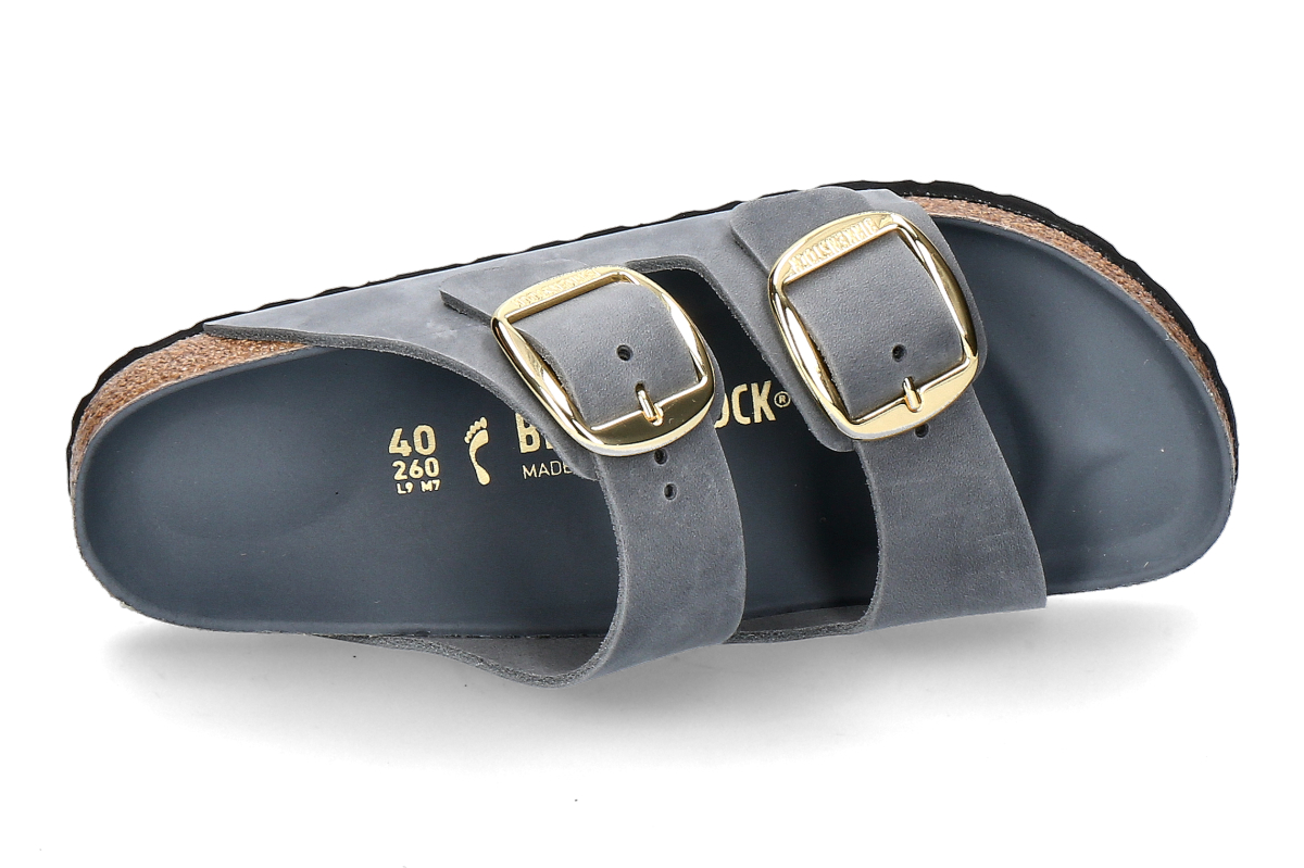 Birkenstock Pantolette ARIZONA SCHMAL BIG BUCKLE- basalt grey_274200011_4