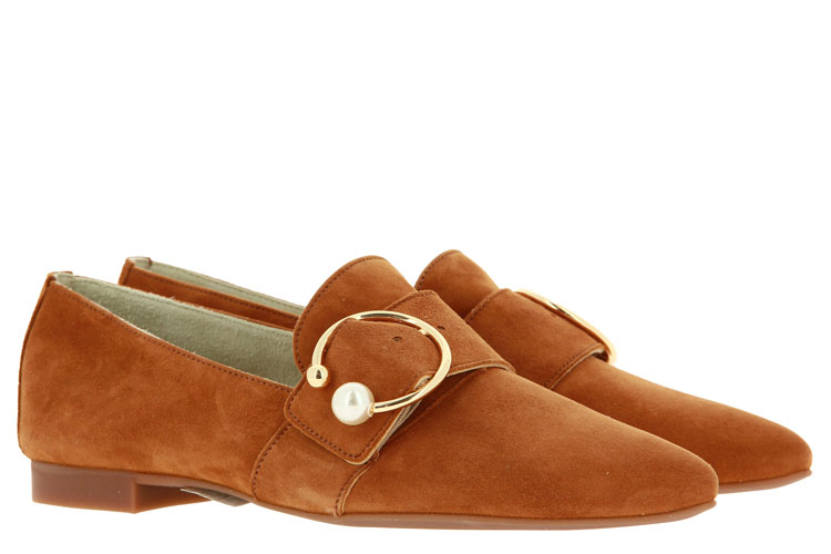 Paul Green Loafer CARAMEL SUEDE (38½)