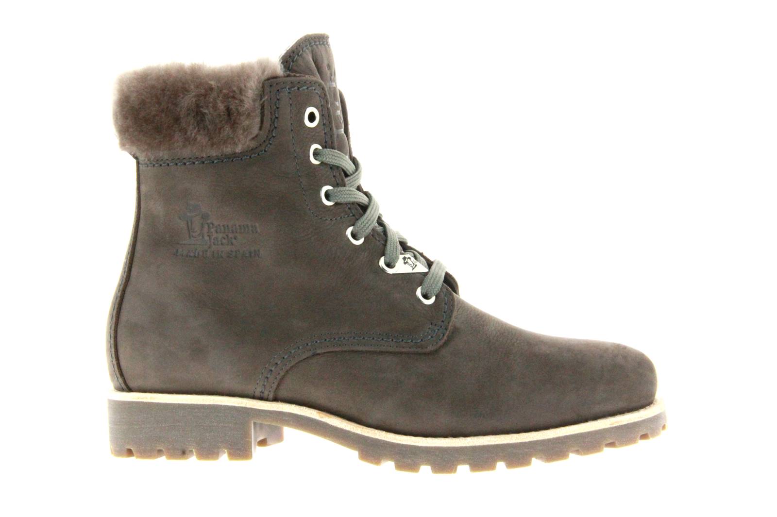 Panama Jack Stiefelette gefüttert PANAMA 03 IGLOO B20 NUBUK GREY (36)