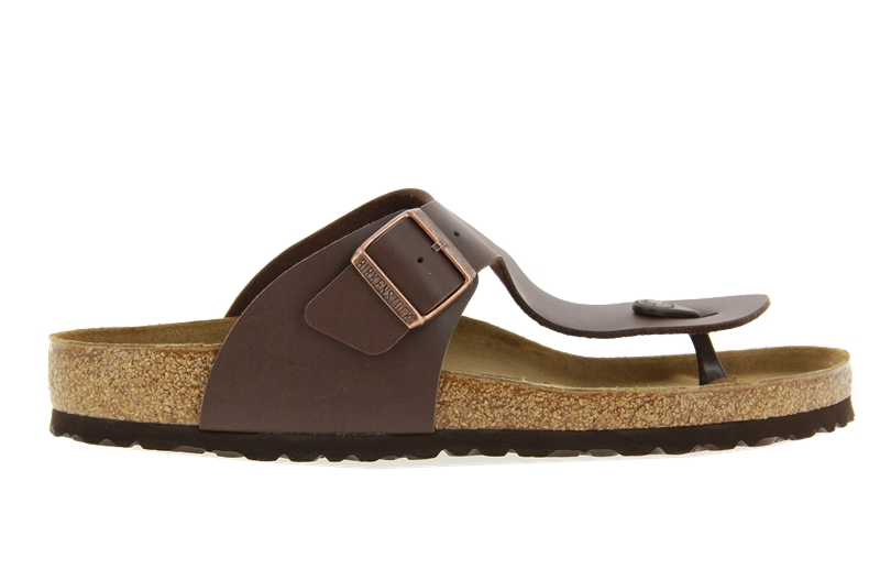 Birkenstock Pantolette RAMSES NORMAL DARK BROWN BIRKO FLOR (45) Birkenstock Pantolette RAMSES NORMAL DARK BROWN BIRKO FLOR (45)