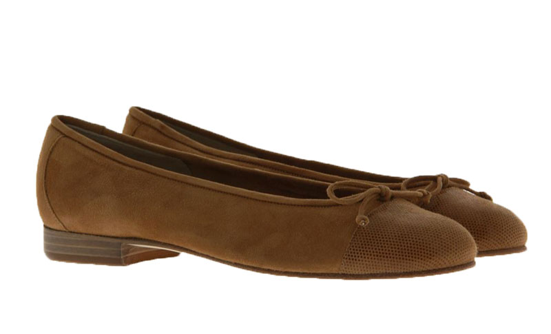 Gabriele Ballerina DOLLY FISH CAMOSCIO LEGNO (38)