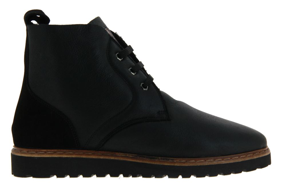 Galizio Torresi Bootie gefüttert GOMMA BLACK (44½)