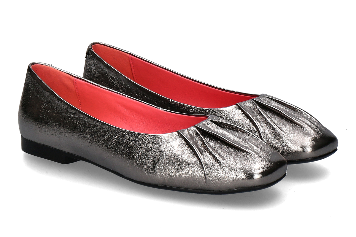 Blackrose Slipper DORY G METALLIC SOFT- acciaio/ silber-grau