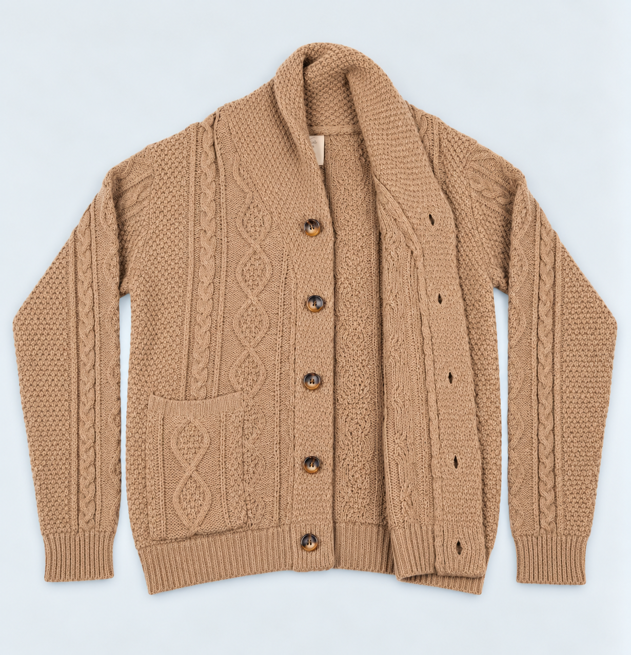 Tooco Cardigan EVEREST ARMY- brown/ braun