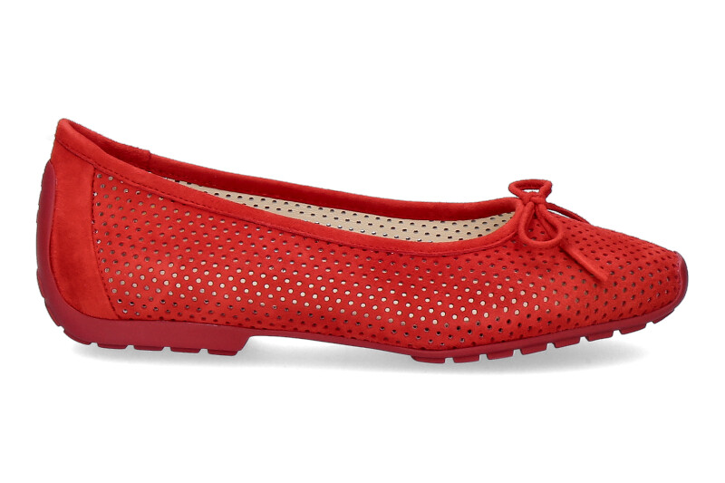 Mania Ballerina PERFORATO CAMOSCIO ROSSO (38½)