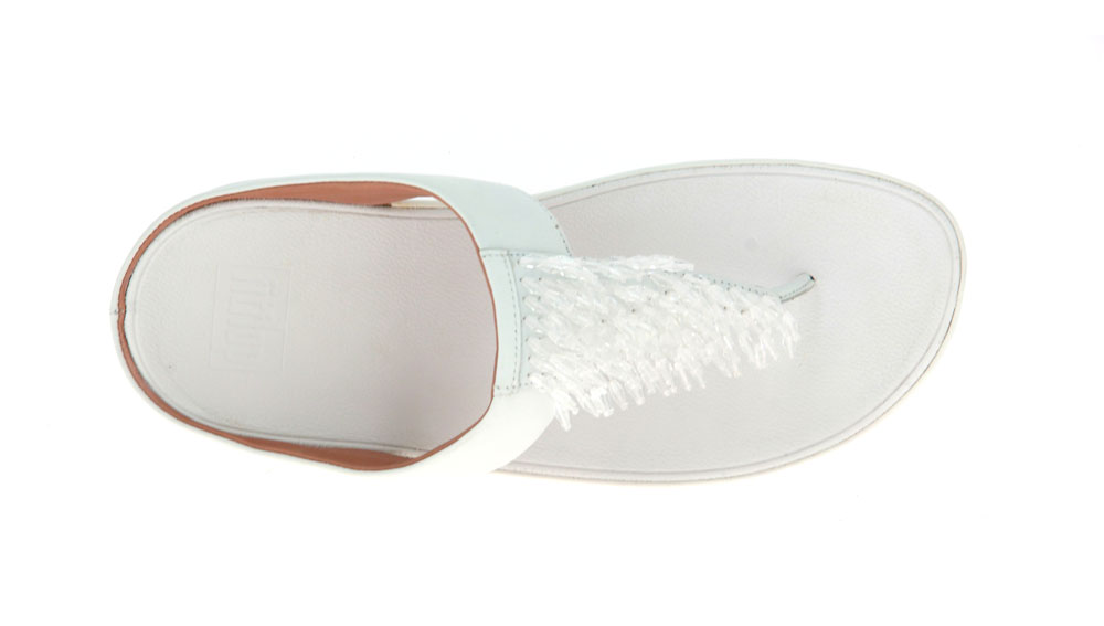 Fitflop Sandale RUMBA TOE THONG URBAN WHITE (37 )