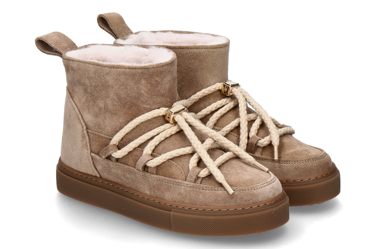 Inuikii Damen- Bootie gefüttert CLASSIC LOW- beige