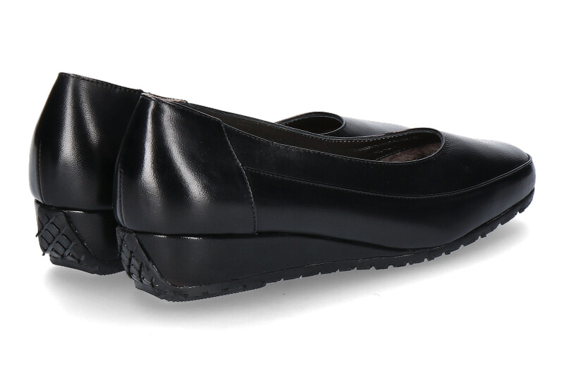 Bagnoli Slipper gefüttert NAPPA NERO (37½)