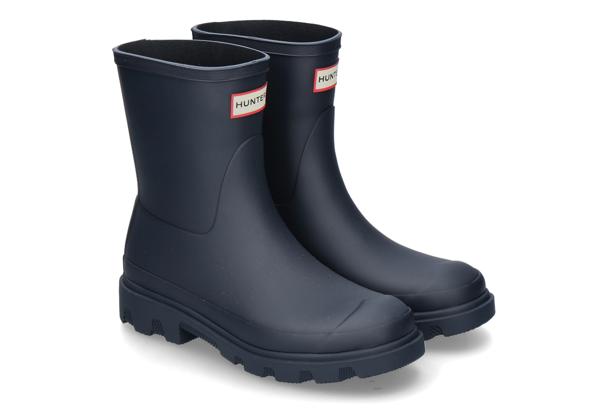 Hunter Regenstiefel DOWNPOUR SHORT- dunkelblau/ navy