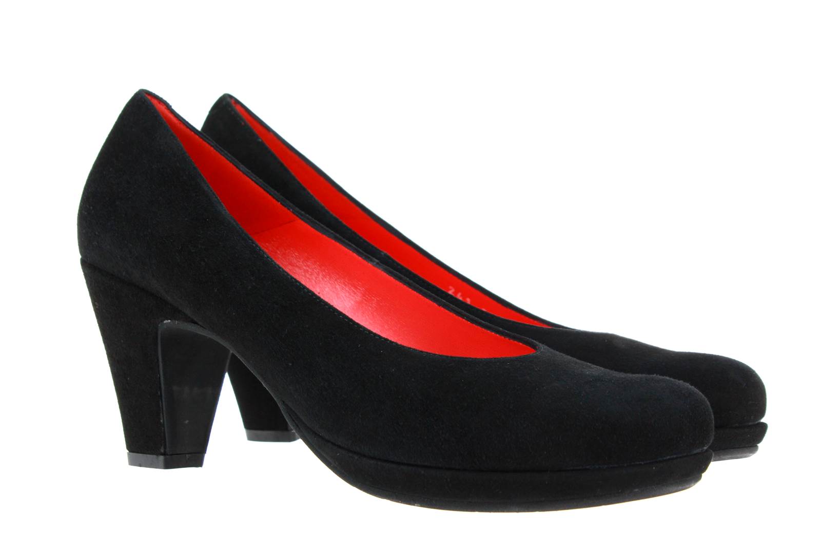 Pas de rouge Pumps CAMOSCIO NERO (39)