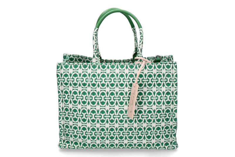 Coccinelle Shopper NEVER WHITOUT BAG PEPPERMINT CREME