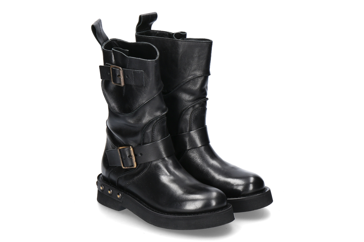 mimmù Stiefelette VITELLO- schwarz/ nero