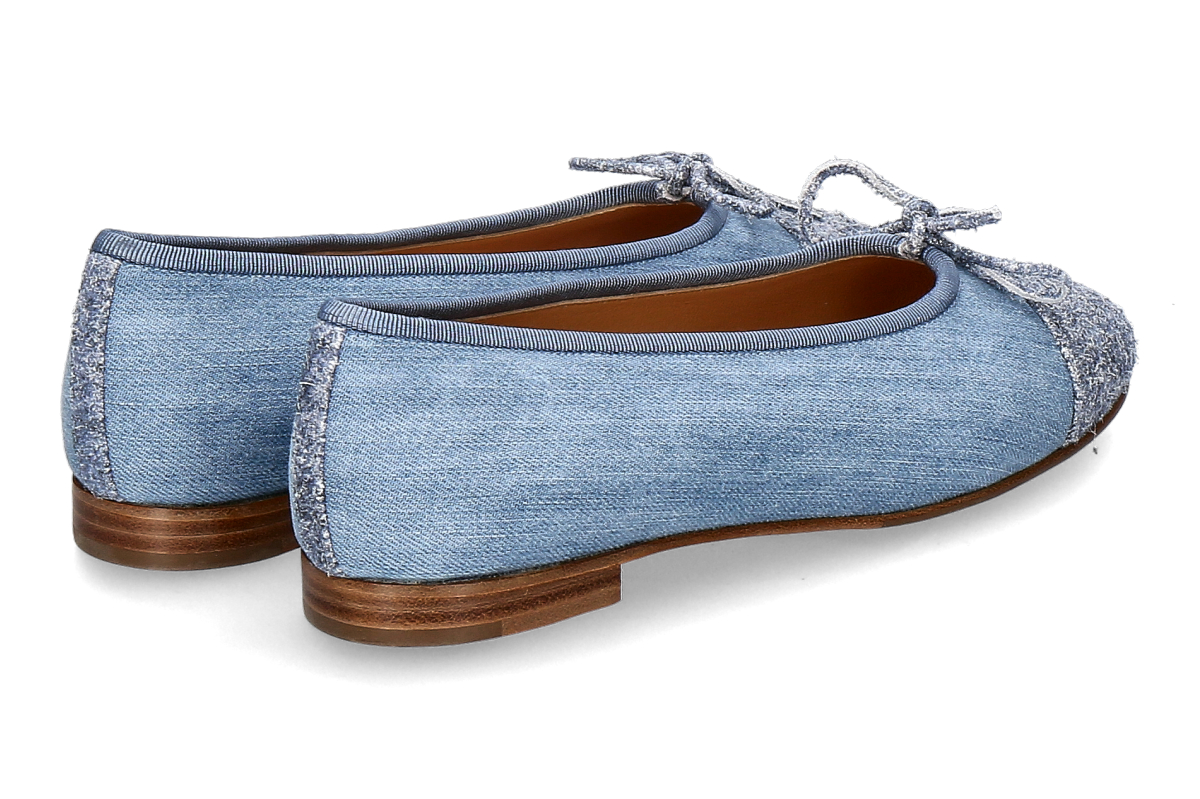 Unützer Ballerina DENIM FUZZY- jeansblau_221800161_2