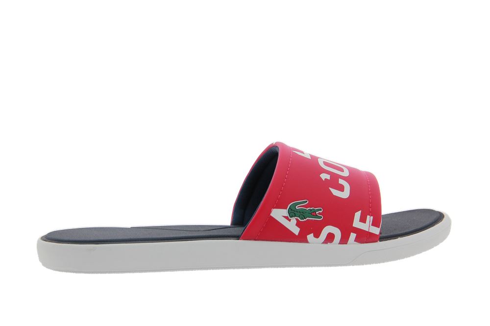 Lacoste Pantolette SLIDE RED SYNTHETIC (42)