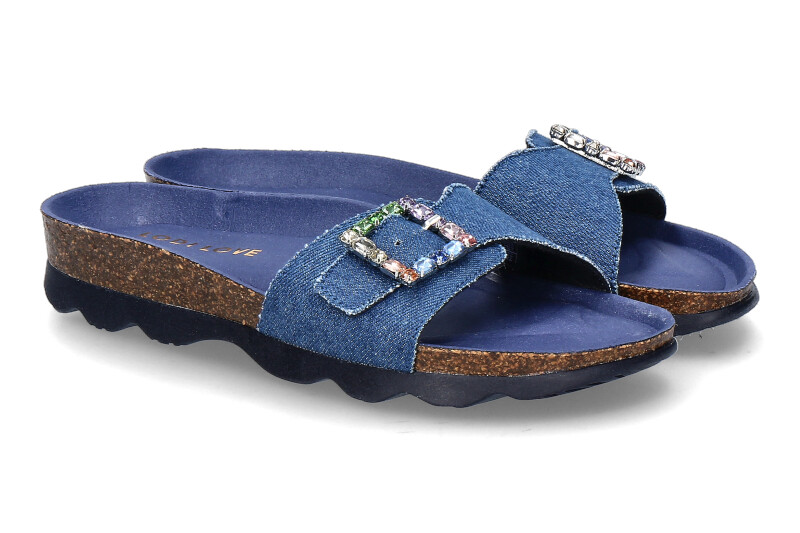 Lodi Pantolette BIPA TEJANO JEANS- blau