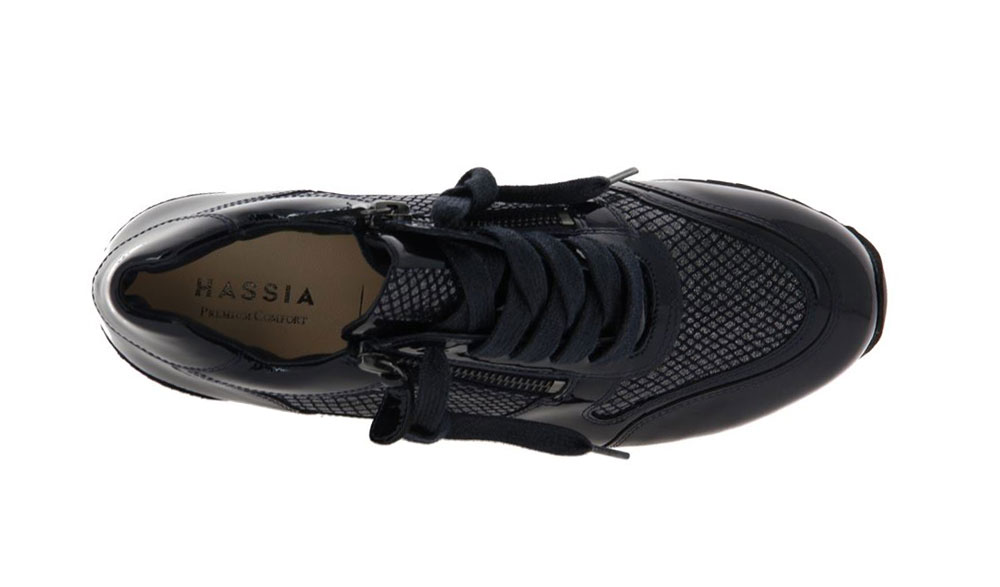 Hassia Sneaker MADRID WEITE-K DORELACK SPORT OCEAN (39)