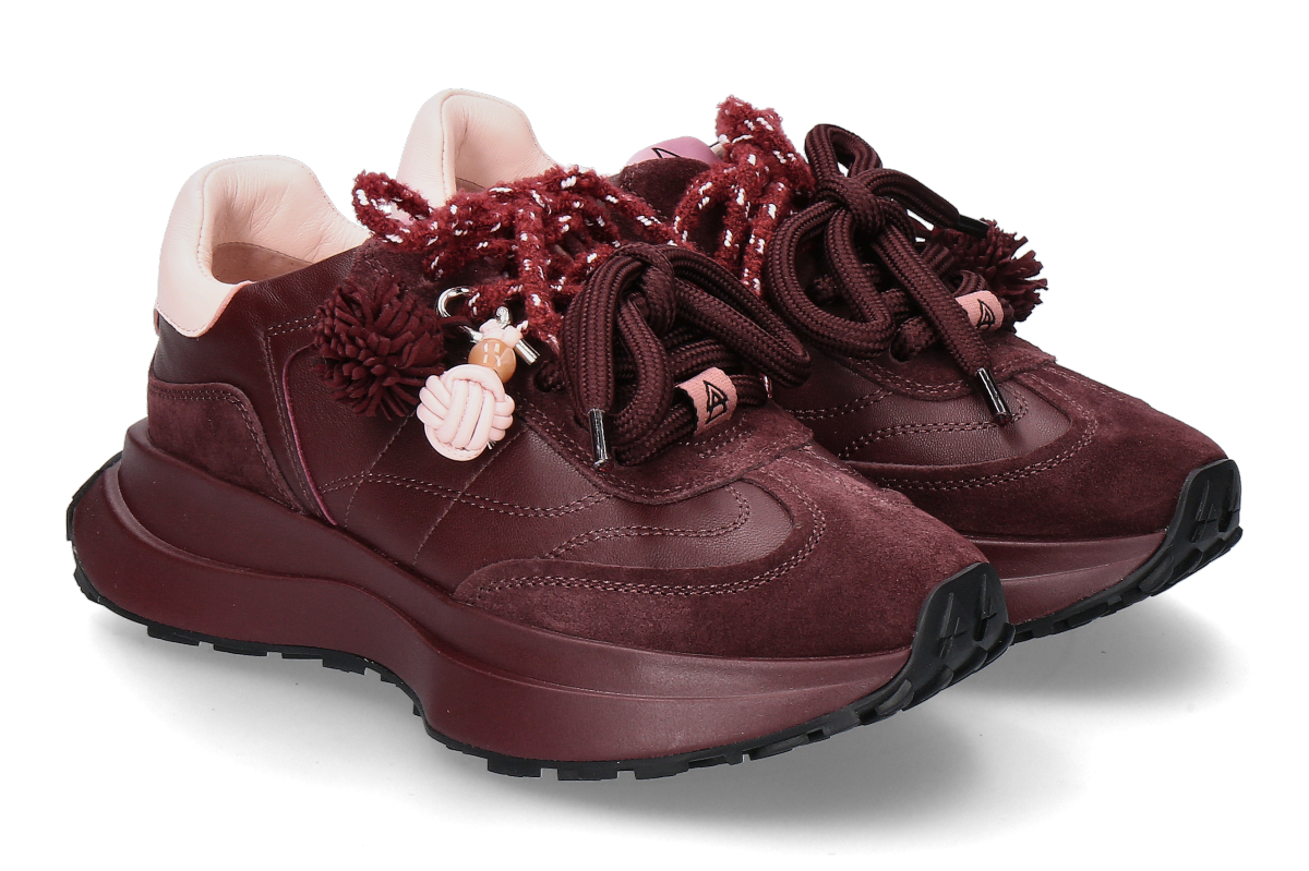 Elena Iachi Damen- Sneaker SPACE EE60- wine/ bordeaux