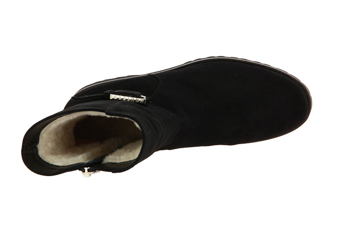 Unützer Stiefelette gefüttert VITELLO NERO  (39½)