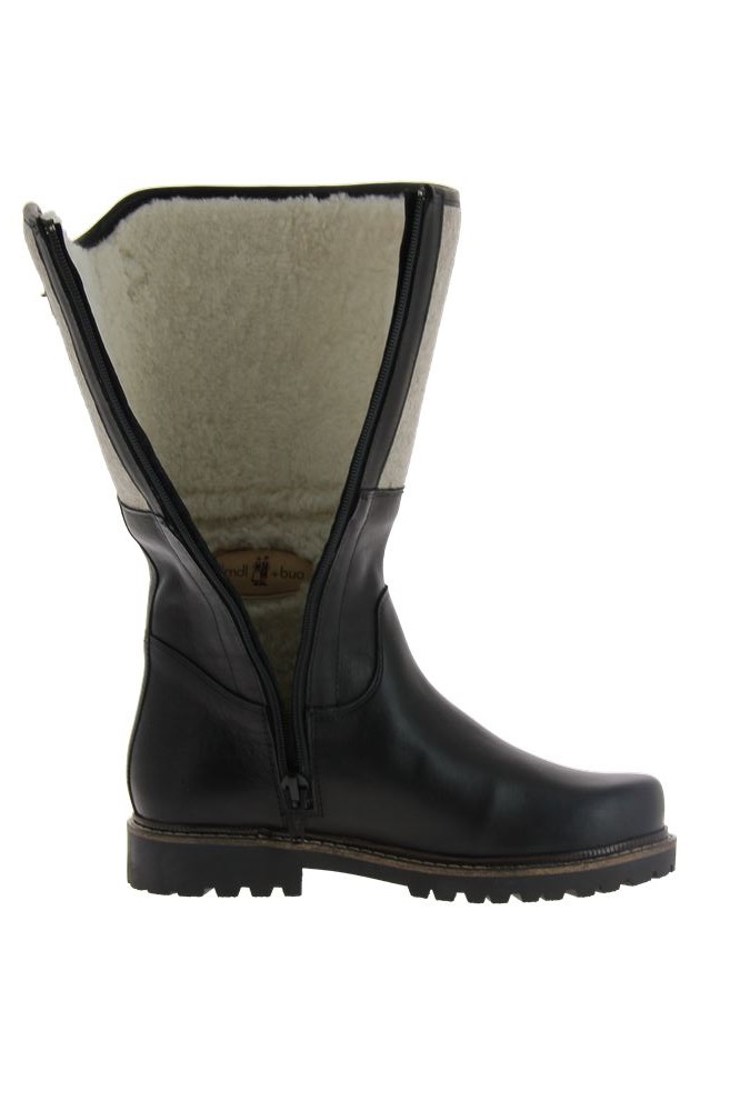 Dirndl + Bua Stiefel gefüttert PANIOLO FILZ SCHWARZ GRAU (44) Dirndl + Bua Stiefel gefüttert PANIOLO FILZ SCHWARZ GRAU (44)