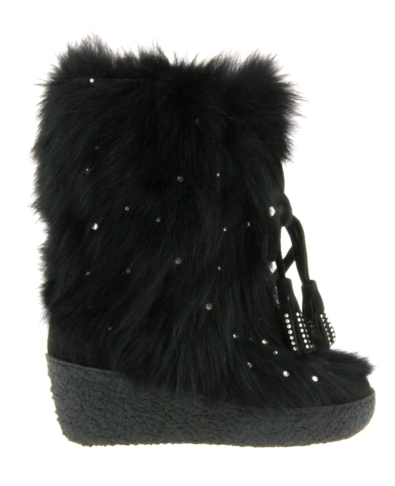 Diavolezza Fellstiefel BLACK FOX SWAROVSKI  (40)