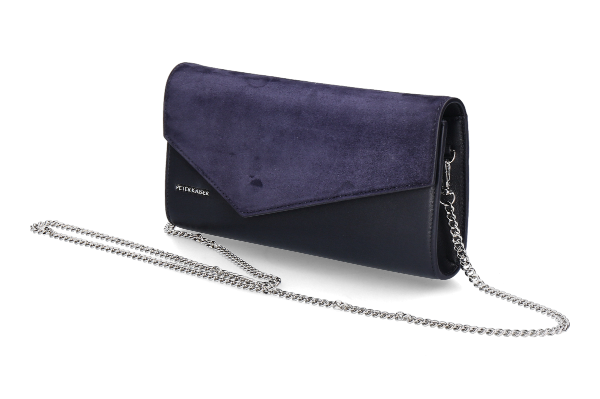Peter Kaiser Clutch BLUE NAPPA- dunkelblau