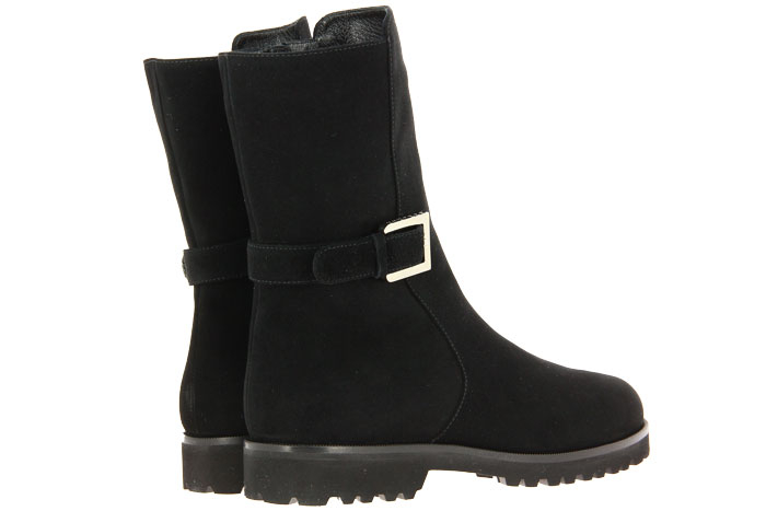 Unützer Stiefelette gefüttert VITELLO NERO  (39½)