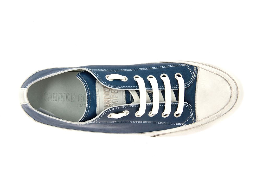 Candice Cooper Sneaker ROCK TAMPONATO BLU PANNA (42)