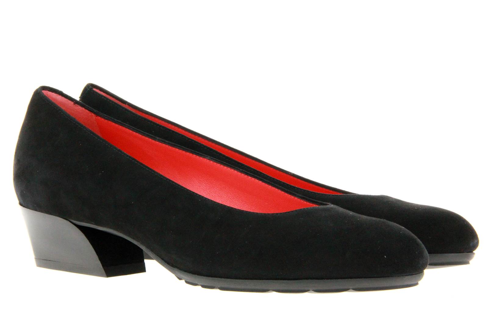 Pas de rouge Pumps CARMEN CAMOSCIO NERO (37 )