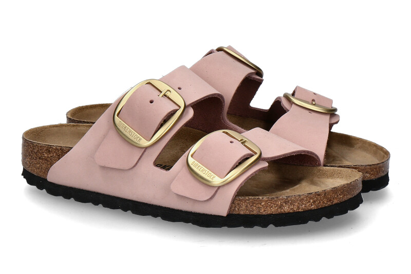 Birkenstock Pantolette ARIZONA SCHMAL BIG BUCKLE- soft pink