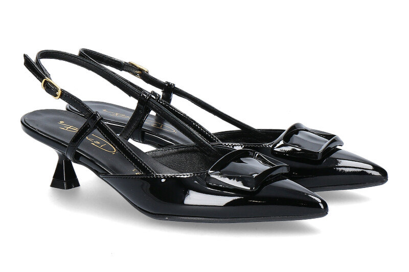 Bianca Di Slingpumps VERNICE NERO