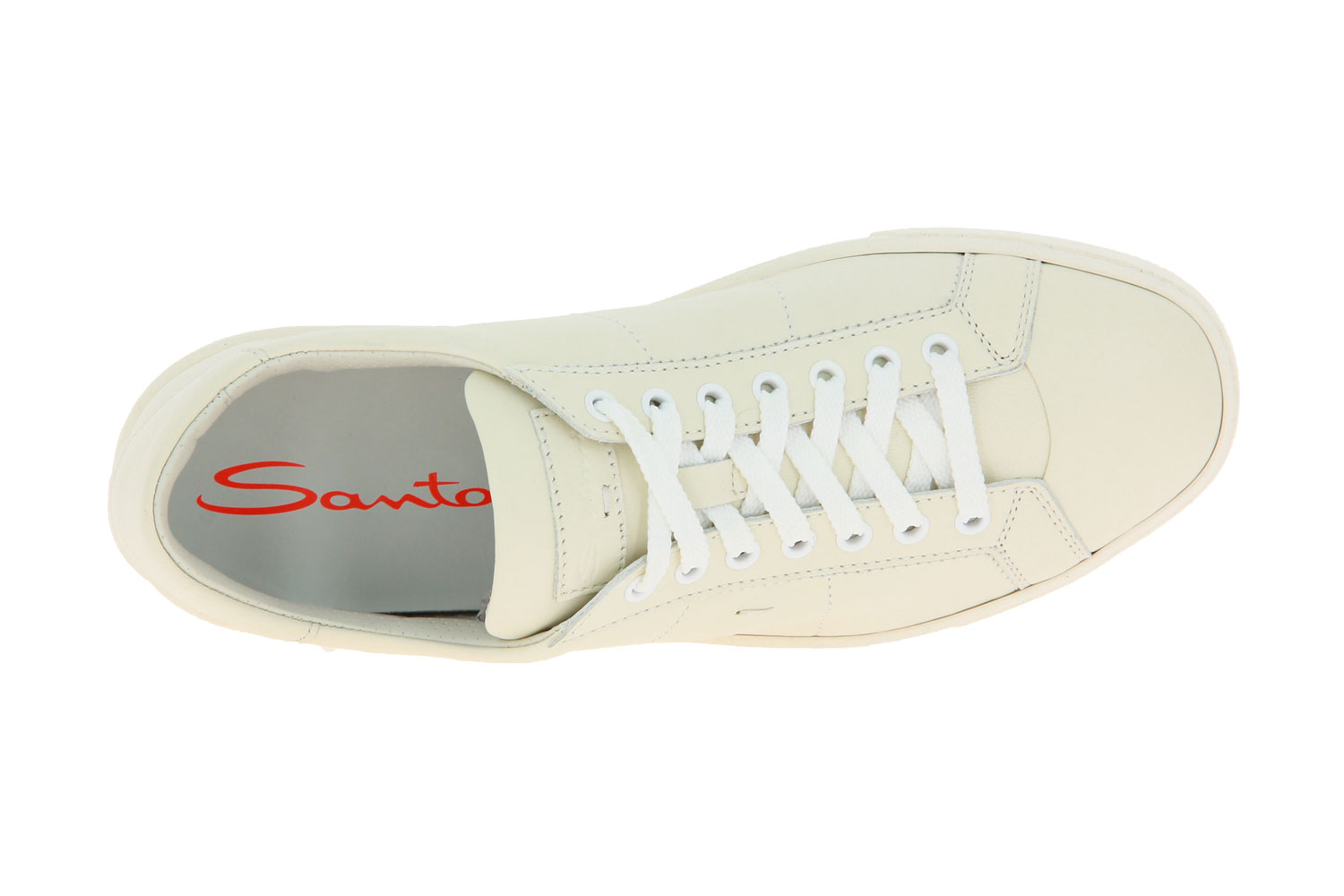 Santoni Sneaker NAPPA BIANCO (42½)