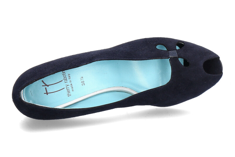 Thierry Rabotin Peeptoe SAMUEL CAMOSCIO NAVY (39)